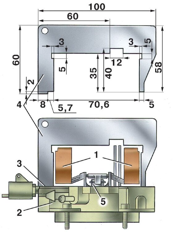 3643. Калибр установки уровня топлива в поплавковой камере (8-клап.)